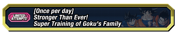 Training of Goku's Family