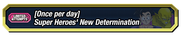 Super Heroes' New Determination