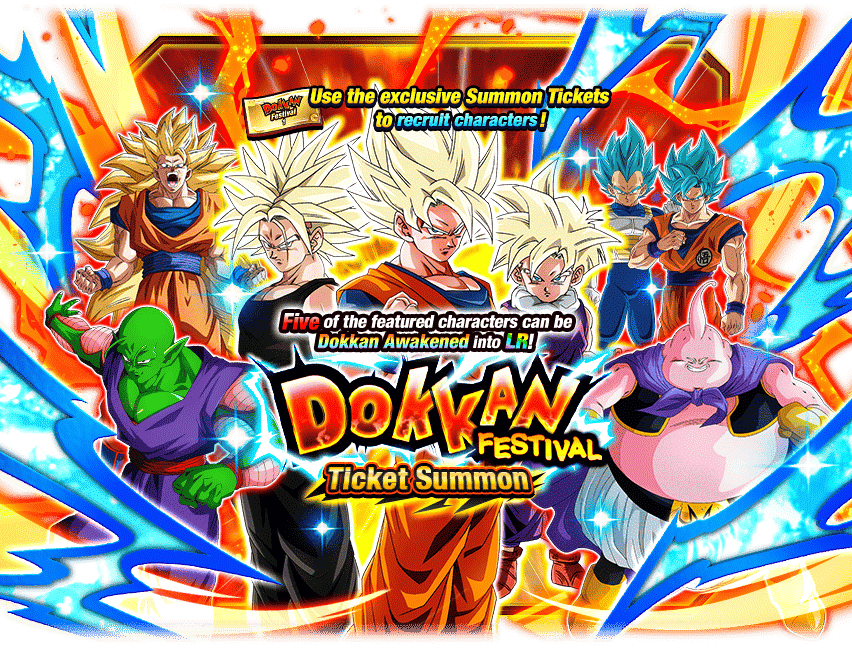 Dokkan Festival Ticket Summon [Super Saiyan Goku & Super Saiyan Gohan (Youth) & Super Saiyan Trunks (Teen)]
