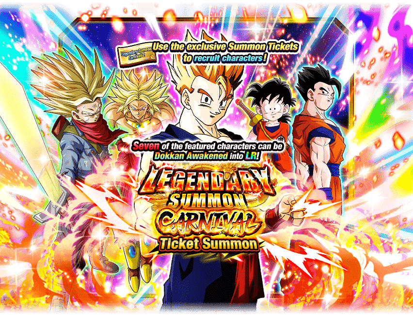 Legendary Summon Carnival Ticket Summon [Super Saiyan Gohan (Teen)]