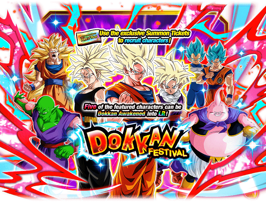 Dokkan Festival [Super Saiyan Goku - Tons of Thanks Summon Ticket]