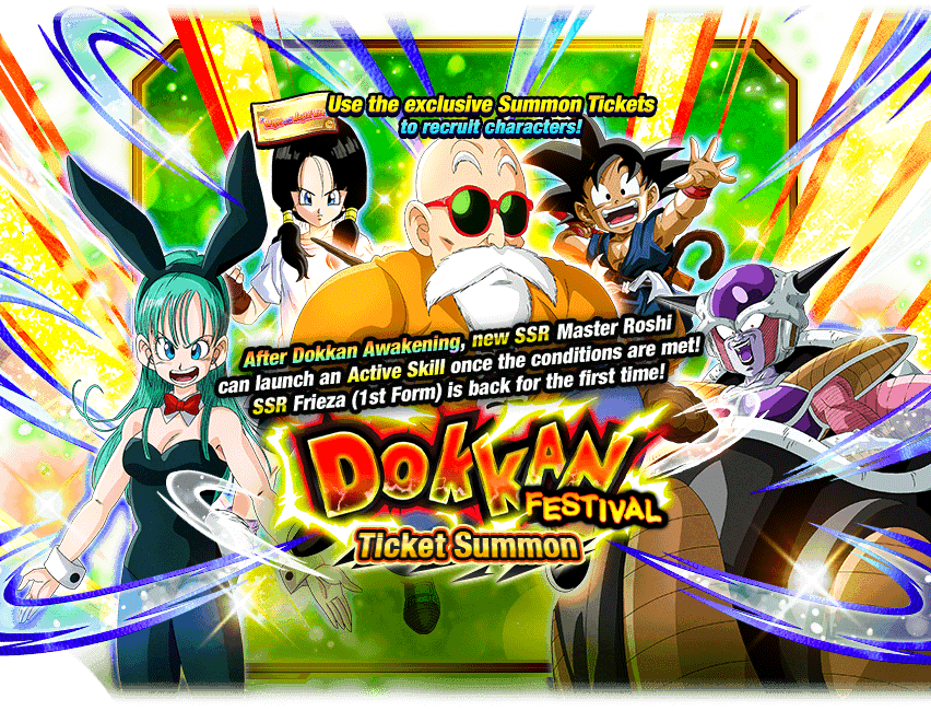 Dokkan Festival Ticket Summon [Master Roshi]