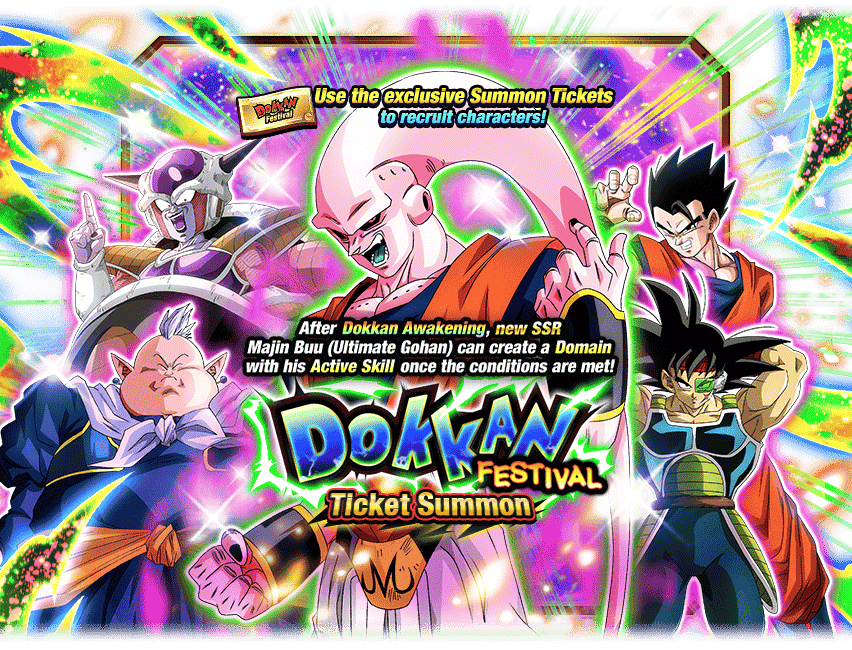 Dokkan Festival Ticket Summon [Majin Buu (Ultimate Gohan)]