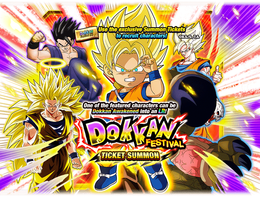 Dokkan Festival Ticket Summon [Super Saiyan Goku (Mini) (DAIMA)]