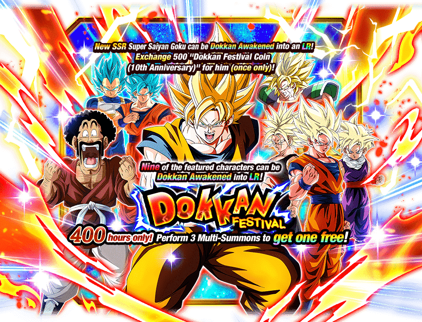 Dokkan Festival [Super Saiyan Goku]