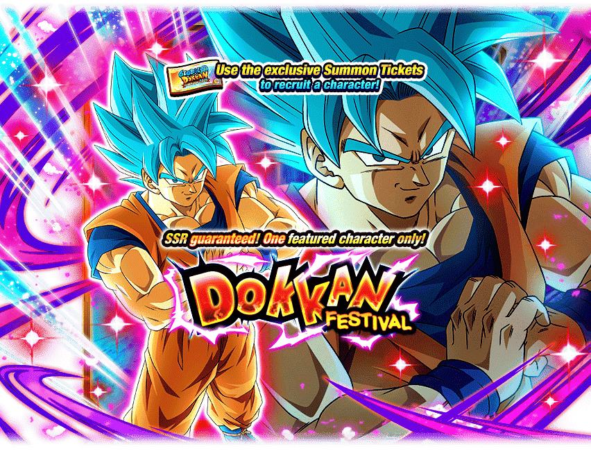 Dokkan Festival [Goku - Global Ticket] [50 Tickets]