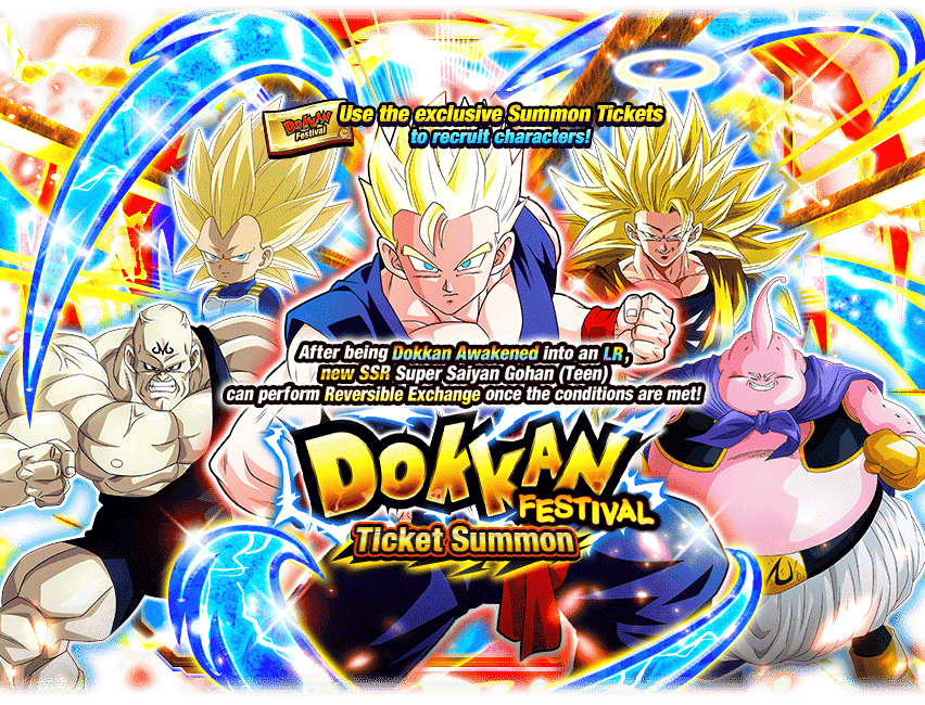 Dokkan Festival Ticket Summon [Super Saiyan Gohan (Teen)]