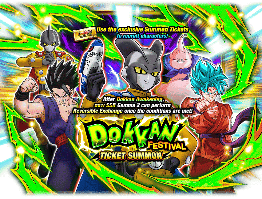 Dokkan Festival Ticket Summon [Gamma 2]