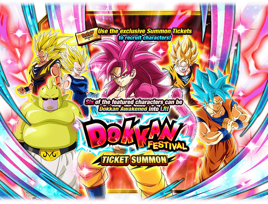 Dokkan Festival Ticket Summon [Super Saiyan 4 Goku (DAIMA)]