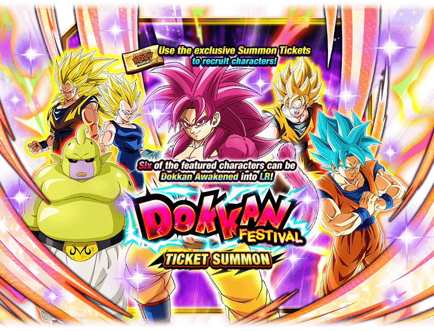 Dokkan Festival Ticket Summon [Super Saiyan 4 Goku (DAIMA)] [Premium]