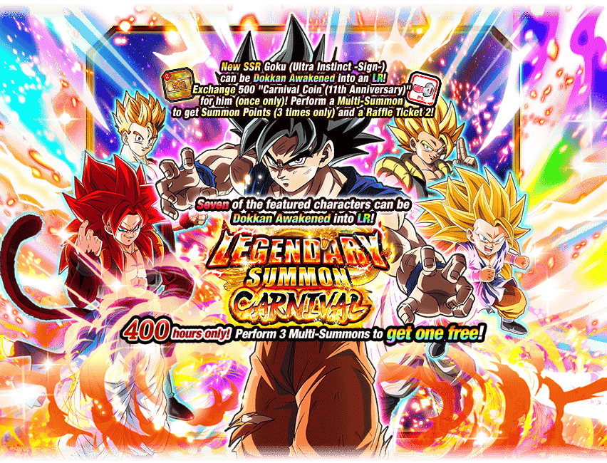 Legendary Summon Carnival [Goku (Ultra Instinct -Sign-)]