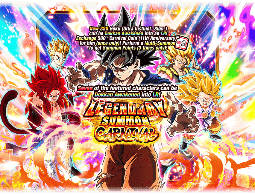 Legendary Summon Carnival [Goku (Ultra Instinct -Sign-)]