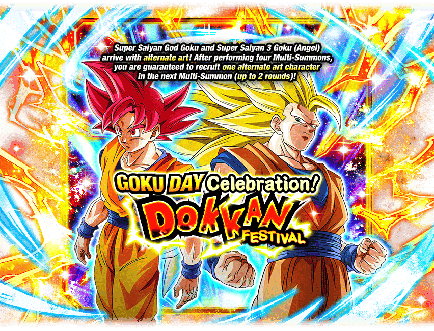 Goku Day Celebration! Dokkan Festival [Alternate Art Character]