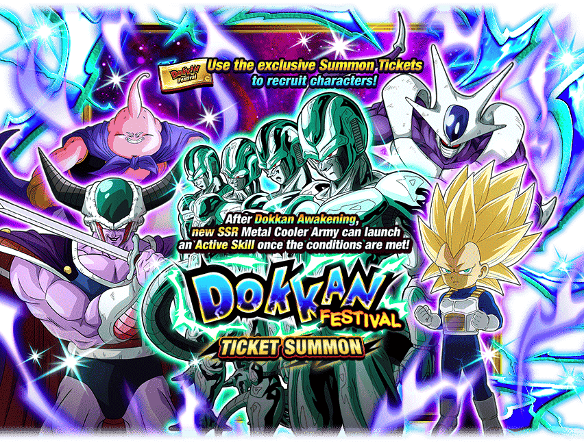 Dokkan Festival Ticket Summon [Metal Cooler Army]