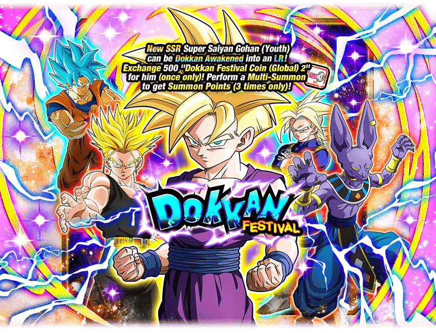 Dokkan Festival [Super Saiyan Gohan (Youth)]