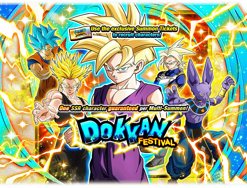 Dokkan Festival [Super Saiyan Gohan (Youth) - Global Ticket]