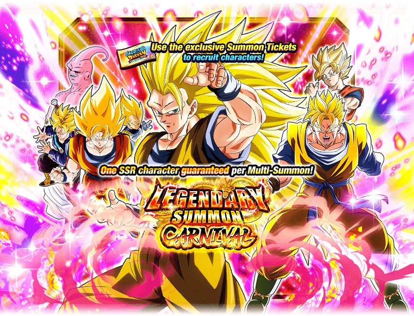 Legendary Summon Carnival [Super Saiyan 3 Goku - Global Ticket]