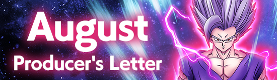 August Producer's Letter