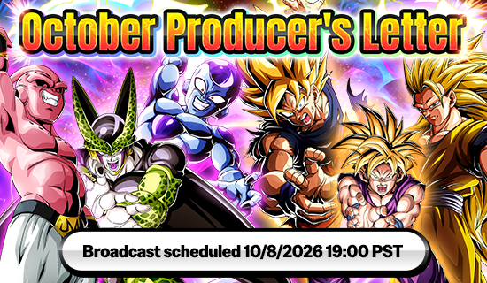 Banner for October Producer's Letter
Broadcast Confirmed!