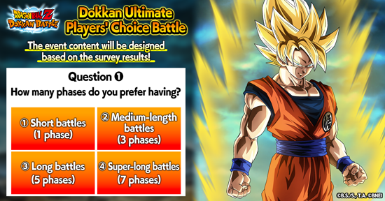 Banner for Join the Player Survey to 
Determine the Content of an Event!