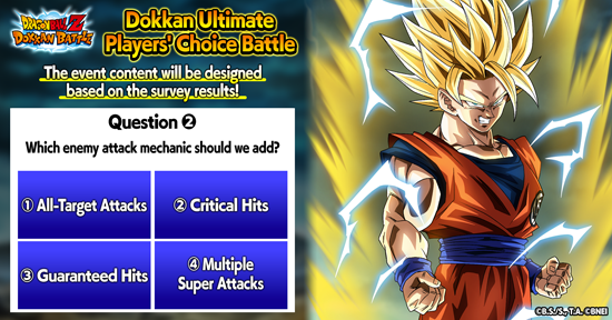 Banner for Join the Player Survey to 
Determine the Content of an Event!