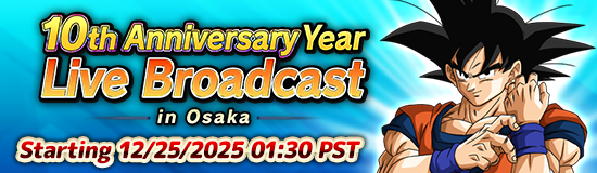 Live Broadcast in Osaka Confirmed!