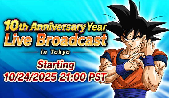Banner for Live Broadcast in Tokyo Confirmed!