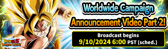 Worldwide Campaign! Pre-Stream
Broadcast Part 2! Coming soon!