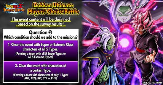 Banner for Player Survey 
Result Announcement!