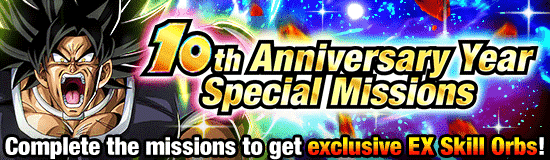 10th Anniversary Year 
Special Missions!