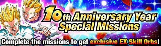 10th Anniversary Year 
Special Missions!