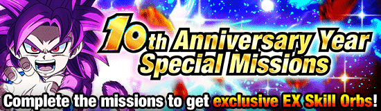 10th Anniversary Year 
Special Missions!