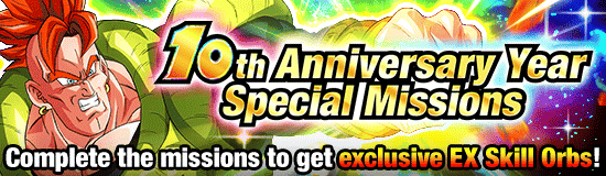 10th Anniversary Year 
Special Missions!