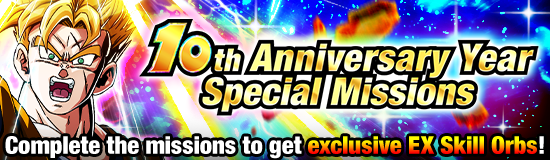 10th Anniversary Year 
Special Missions!