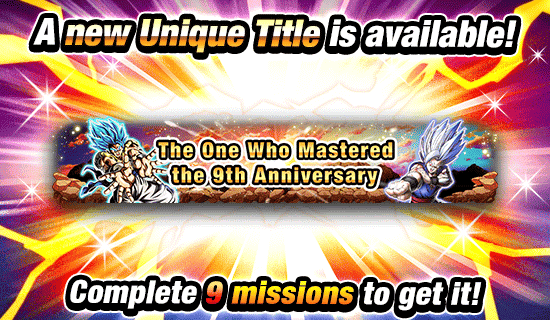 Banner for 9th Anniversary! 7 Great Super 
Missions! New Missions Added!