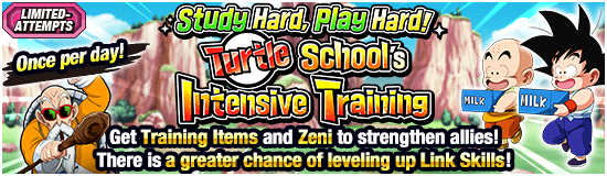 Study Hard, Play Hard! 
Turtle School's Intensive Training!