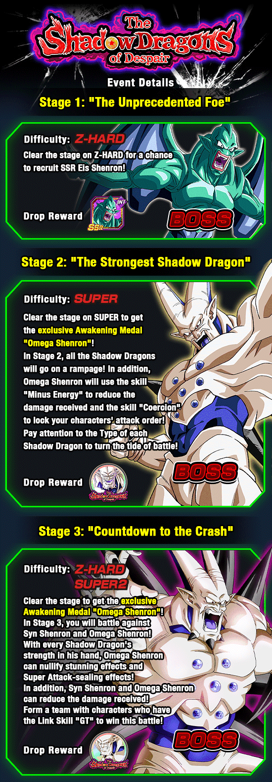 Banner for The Shadow Dragons of Despair!