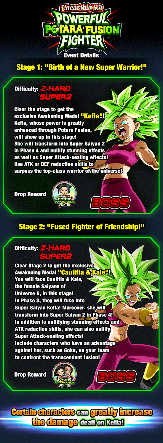 Banner for Unearthly Ki! 
Powerful Potara Fusion Fighter!