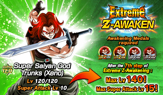Banner for "Extreme Z-Battle" Is Now On!