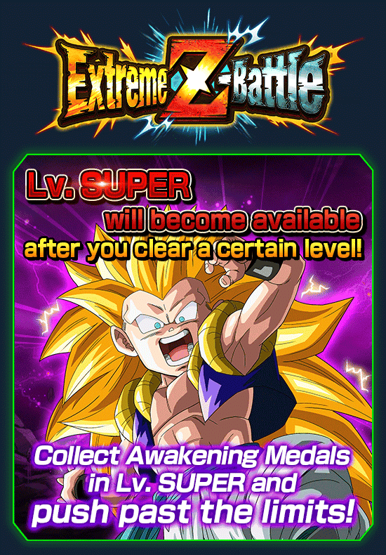 Banner for New Level of Extreme Z-Battle!