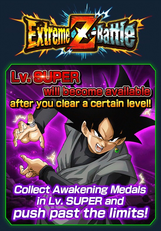 Banner for New Level of Extreme Z-Battle!