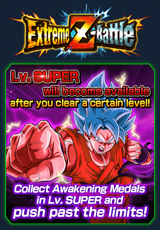 Banner for New Level of Extreme Z-Battle!