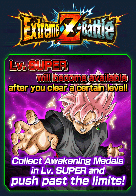 Banner for New Level of Extreme Z-Battle!