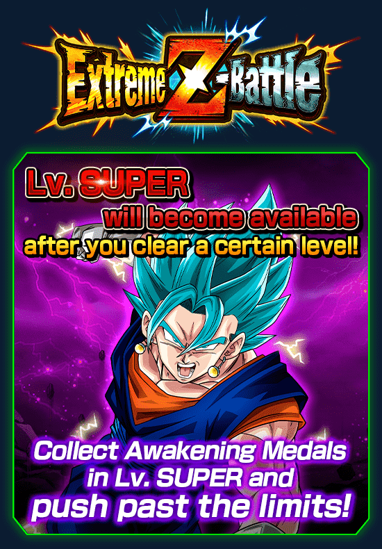Banner for New Level of Extreme Z-Battle!