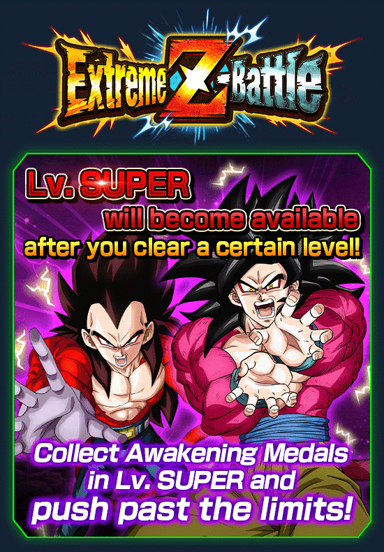 Banner for New Level of Extreme Z-Battle!