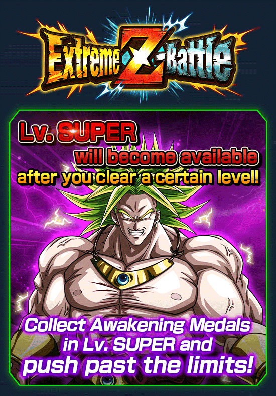 Banner for New Level of Extreme Z-Battle!