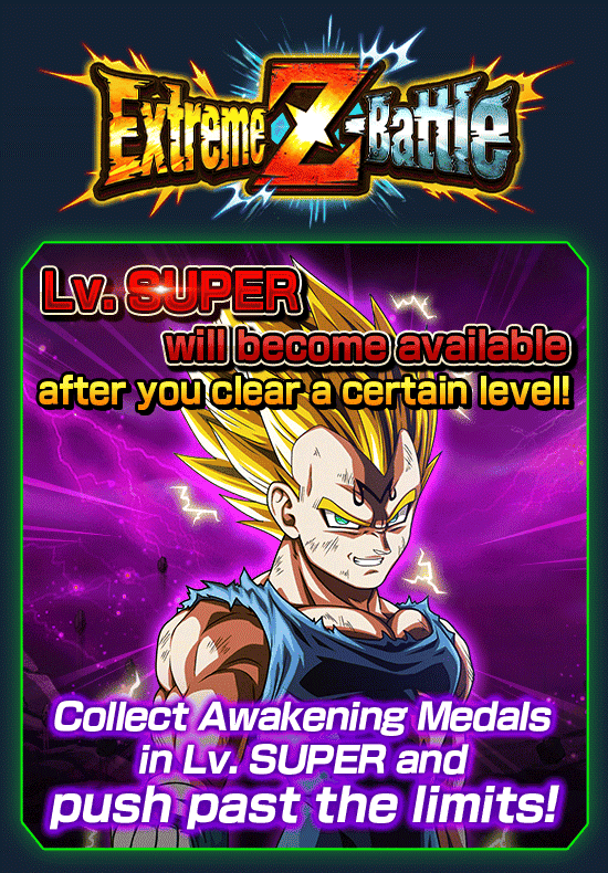 Banner for New Level of Extreme Z-Battle!