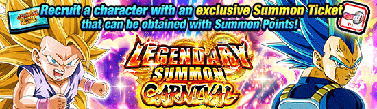 Legendary Summon Carnival 
[Summon Point Ticket]!