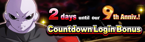 9th Anniv. Incoming! 
Countdown Login Bonus!