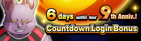 Banner for 9th Anniv. Incoming! 
Countdown Campaign!